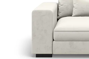 Dubai Armstöd Vänster Sammet - Vit - Möbler - Tillbehör & accessoarer - Sofftillbehör