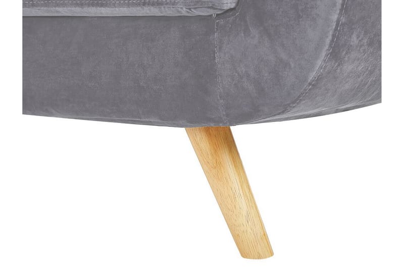 HERVILLY 2-sits Soffklädsel Sammet/Grå - Möbler - Tillbehör & accessoarer - Sofftillbehör