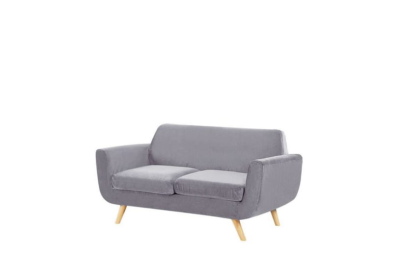 HERVILLY 2-sits Soffklädsel Sammet/Grå - Möbler - Tillbehör & accessoarer - Sofftillbehör