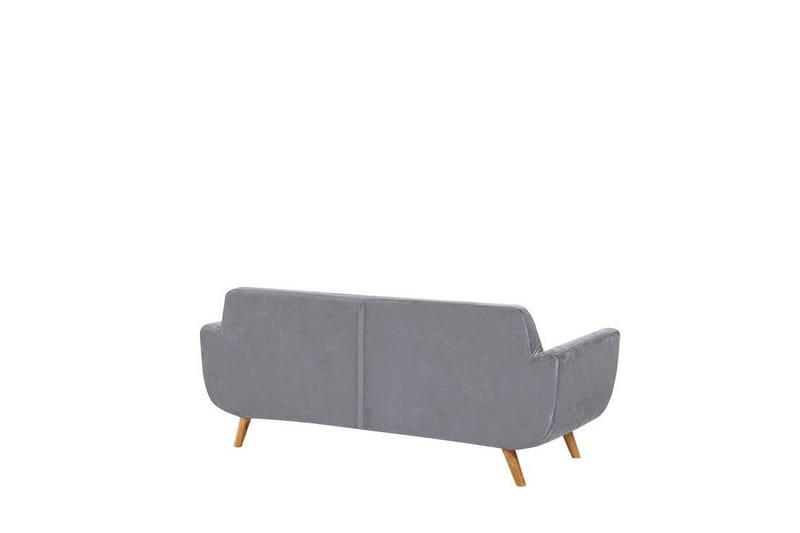 HERVILLY 2-sits Soffklädsel Sammet/Grå - Möbler - Tillbehör & accessoarer - Sofftillbehör