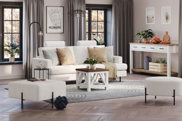 Menard Compact Nackkudde Soffa 51 cm - Vit - Möbler - Tillbehör & accessoarer - Sofftillbehör