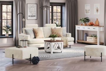 Menard Compact Nackkudde Soffa 51 cm - Vit - Möbler - Tillbehör & accessoarer - Sofftillbehör