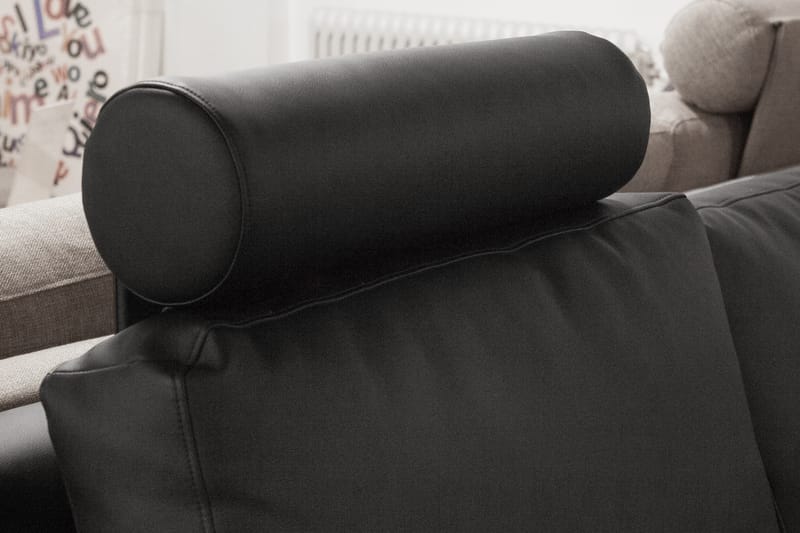 NACKSTÖD bondedläder - Svart - Möbler - Tillbehör & accessoarer - Sofftillbehör