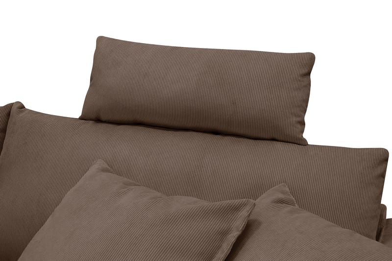 Nackstöd till soffa Menard/Rossita - Mörkbrun - Möbler - Tillbehör & accessoarer - Sofftillbehör