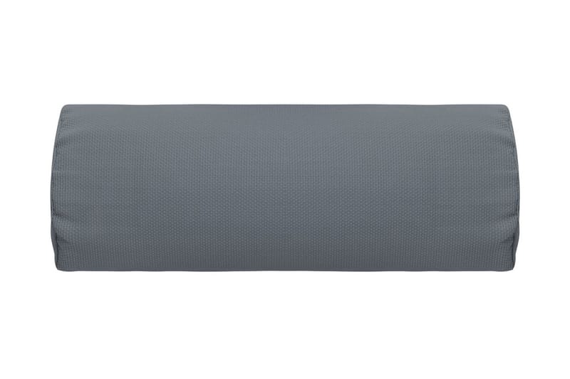 Nackstöd till Solstol grå 40x7,5x15 cm textilene - Grå - Utemöbler - Loungemöbler