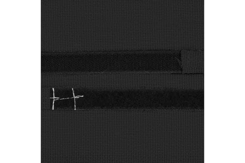 Nackstöd till Solstol svart 40x7,5x15 cm textilene - Svart - Utemöbler - Loungemöbler