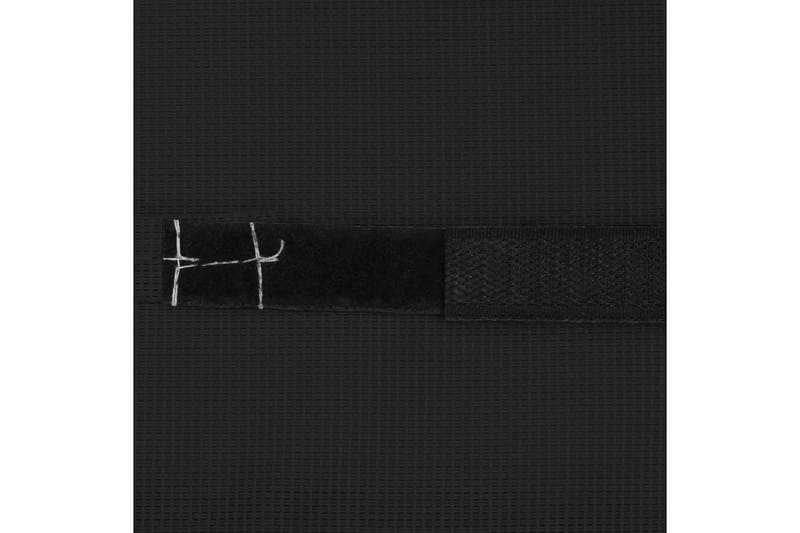 Nackstöd till solstol svart 40x7,5x15 cm textilene - Svart - Nackstöd soffa - Sofftillbehör