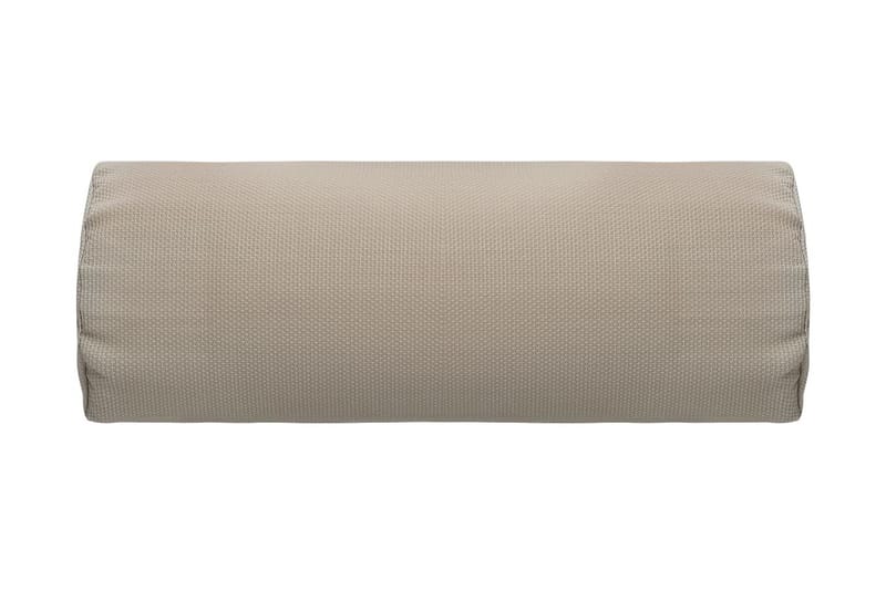Nackstöd till Solstol taupe 40x7,5x15 cm textilene - Brun - Utemöbler - Loungemöbler