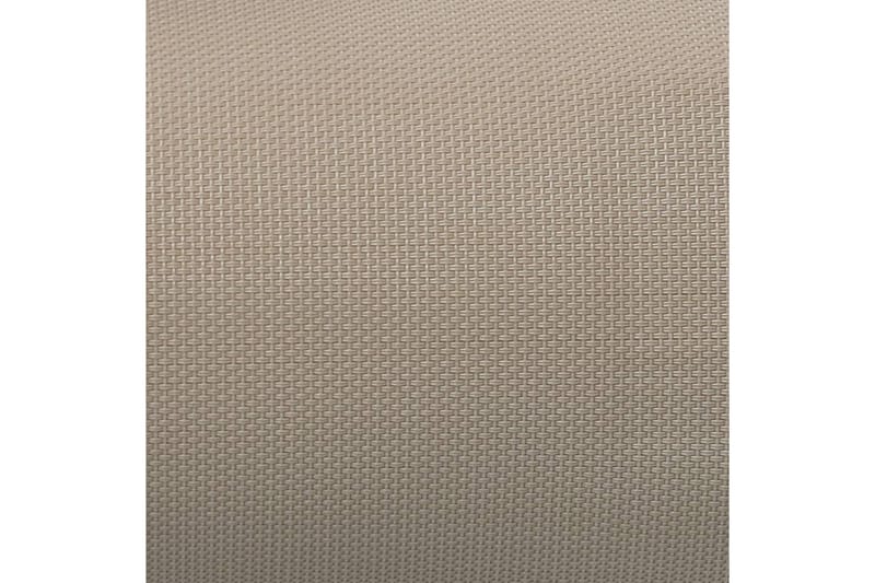 Nackstöd till Solstol taupe 40x7,5x15 cm textilene - Brun - Utemöbler - Loungemöbler