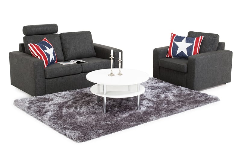 NEW YORK Nackstöd Antracit - Möbler - Tillbehör & accessoarer - Sofftillbehör