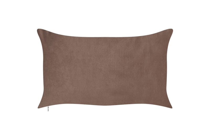 Prydnadskuddar Crodyline set om 2 Brun/Rosa - Brun/Rosa - Möbler - Tillbehör & accessoarer - Sofftillbehör - Rengöring soffa