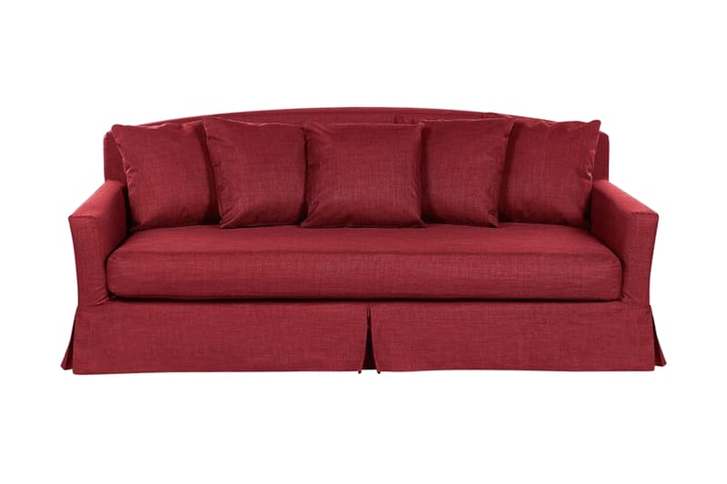 RAVNDAL 3-sits Sofföverdrag Röd - Möbler - Tillbehör & accessoarer - Sofftillbehör