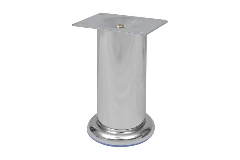 Soffben 8 st rund krom 120 mm - Silver - Möbler - Tillbehör & accessoarer - Sofftillbehör - Soffben
