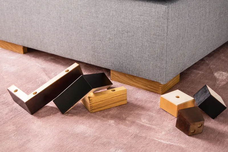 Soffben Modell I 5 cm 6-Pack - Ek - Möbler - Tillbehör & accessoarer - Sofftillbehör - Soffben