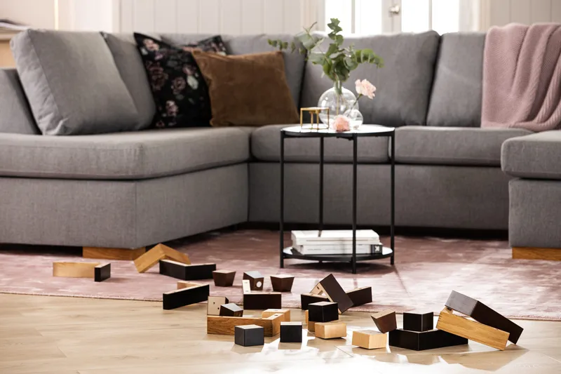 Soffben Modell I 5 cm 6-Pack - Ek - Möbler - Tillbehör & accessoarer - Sofftillbehör - Soffben