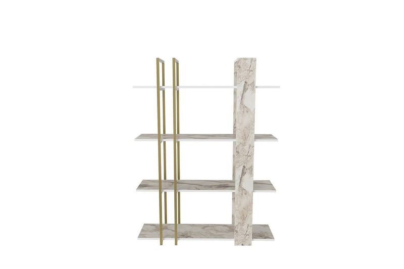 Thyra Bokhylla 120 cm, Guld