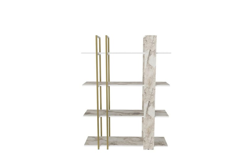 Thyra Bokhylla 120 cm, Guld