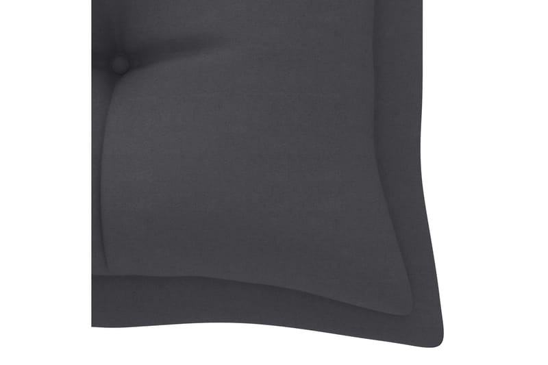 Bänkdyna för trädgården antracit 180x50x7 cm tyg - Grå - Möbler - Tillbehör & accessoarer - Tillbehör stolar