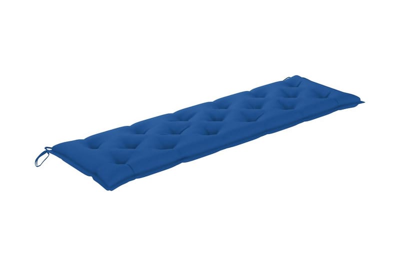Bänkdyna för trädgården ljusblå 180x50x7 cm tyg - Blå - Möbler - Tillbehör & accessoarer - Tillbehör stolar