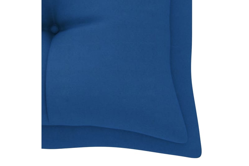 Bänkdyna för trädgården ljusblå 180x50x7 cm tyg - Blå - Möbler - Tillbehör & accessoarer - Tillbehör stolar