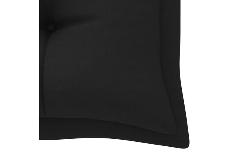 Bänkdyna för trädgården svart 180x50x7 cm tyg - Svart - Möbler - Tillbehör & accessoarer - Tillbehör stolar