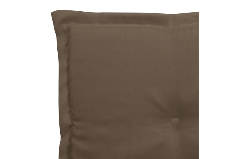 Dyna för trädgårdsbänk taupe 200x50x3 cm - Brun - Möbler - Tillbehör & accessoarer - Tillbehör stolar