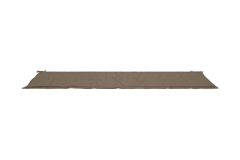 Dyna för trädgårdsbänk taupe 200x50x3 cm - Brun - Möbler - Tillbehör & accessoarer - Tillbehör stolar