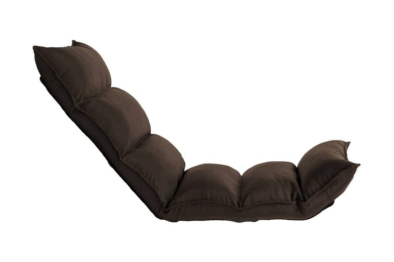Golvstol vikbar brun tyg - Brun - Möbler - Tillbehör & accessoarer - Tillbehör stolar