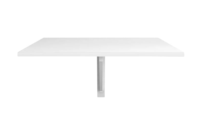 Vägghängt fällbord vit 100x60 cm - Bord - Klaffbord