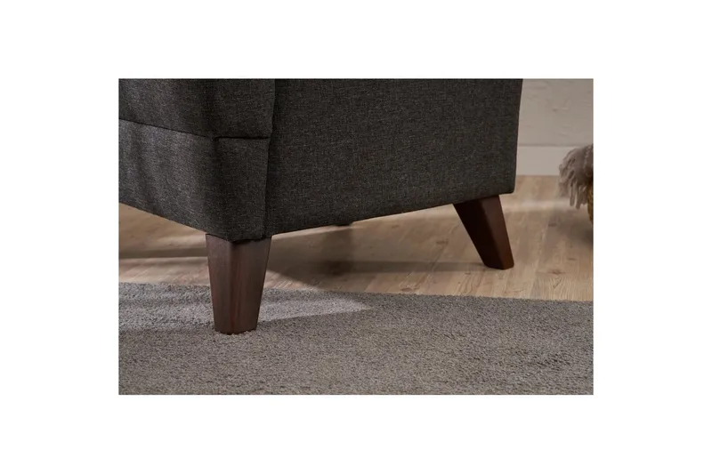 1-sits soffa Iroulport Antracit - Antracit - Möbler - Vardagsrum - Fåtöljer