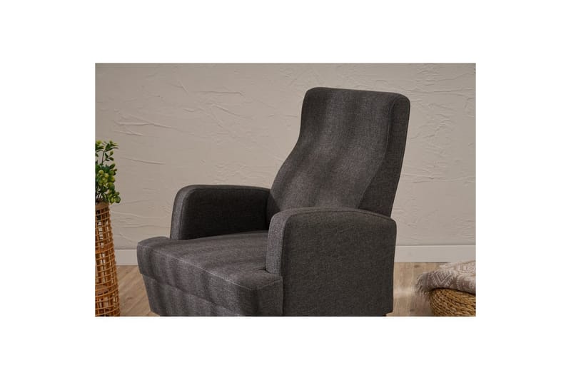 1-sits soffa Iroulport Antracit - Antracit - Möbler - Vardagsrum - Fåtöljer