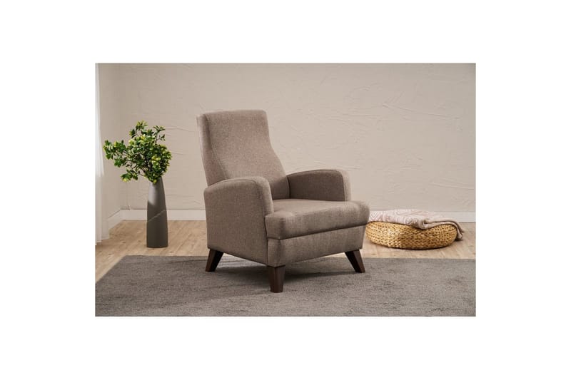 1-sits soffa Iroulport Brun - Brun - Möbler - Vardagsrum - Fåtöljer