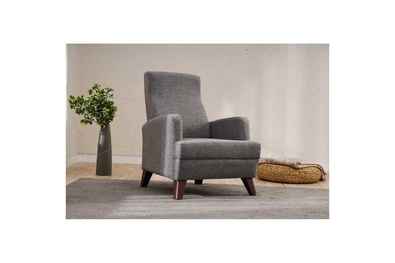 1-sits soffa Iroulport Grå - Grå - Möbler - Vardagsrum - Fåtöljer
