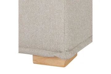 1-sitssoffa Tibro Beige, ljust trä - Beige, ljust trä - Möbler - Vardagsrum - Soffor - Modulsoffor - Mittmodul