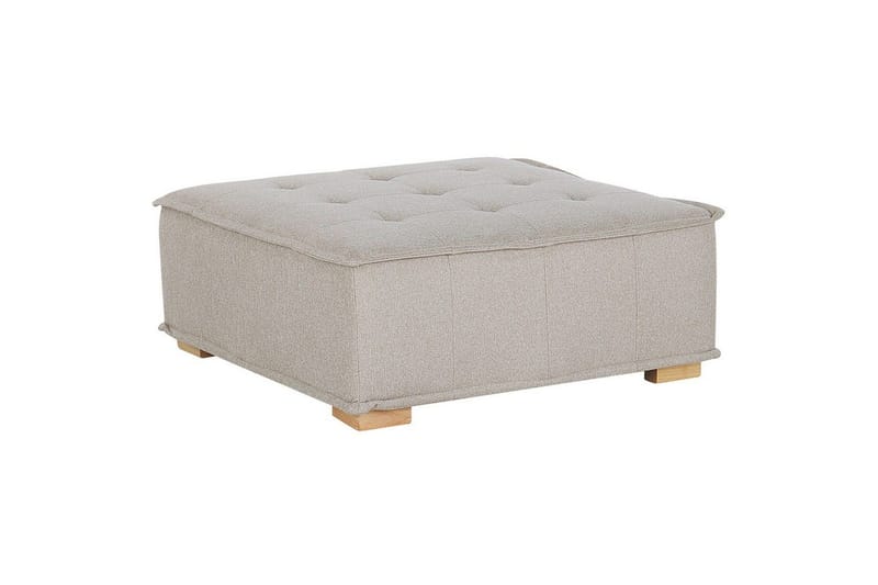 1-sitssoffa Tibro Beige, ljust trä - Beige, ljust trä - Möbler - Vardagsrum - Soffor - Modulsoffor - Mittmodul