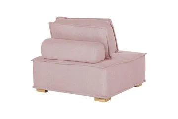 1-sitssoffa Tibro Rosa, ljust trä - Rosa, ljust trä - Möbler - Vardagsrum - Soffor - Modulsoffor - Mittmodul