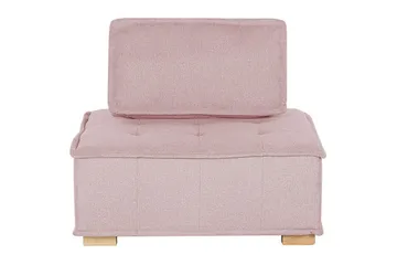 1-sitssoffa Tibro Rosa, ljust trä - Rosa, ljust trä - Möbler - Vardagsrum - Soffor - Modulsoffor - Mittmodul
