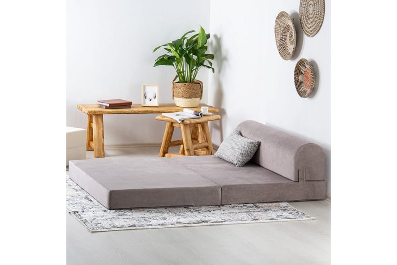 2-sits bäddsoffa Magaria Ljusgrå - Ljusgrå - Möbler - Vardagsrum - Bäddsoffor
