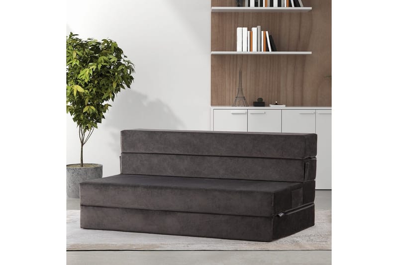 2-sits bäddsoffa Maroubridgelcrest Antracit - Antracit - Möbler - Vardagsrum - Bäddsoffor