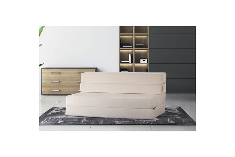 2-sits bäddsoffa Maroubridgelcrest Beige - Beige - Möbler - Vardagsrum - Bäddsoffor
