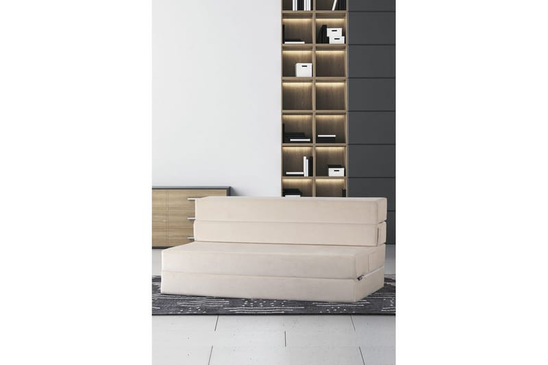 2-sits bäddsoffa Maroubridgelcrest Beige - Beige - Möbler - Vardagsrum - Bäddsoffor
