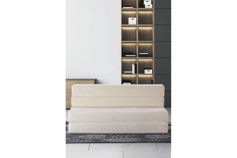 2-sits bäddsoffa Maroubridgelcrest Beige - Beige - Möbler - Vardagsrum - Bäddsoffor