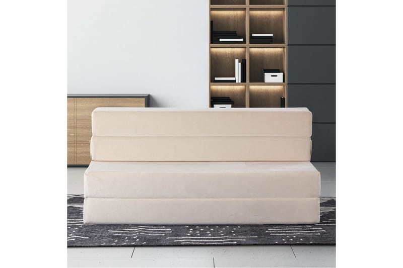 2-sits bäddsoffa Maroubridgelcrest Beige - Beige - Möbler - Vardagsrum - Bäddsoffor