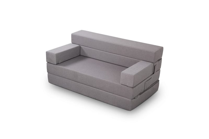 2-sits bäddsoffa Melisso Grå - Grafitgrå - Möbler - Vardagsrum - Bäddsoffor