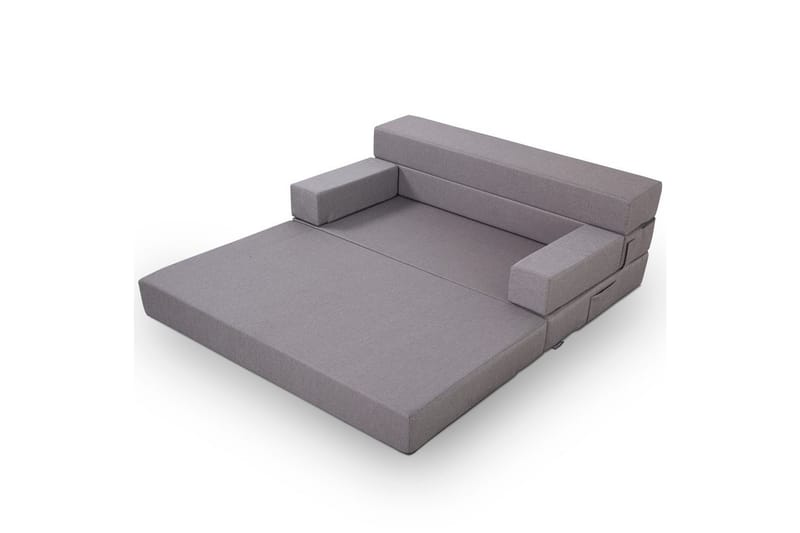 2-sits bäddsoffa Melisso Grå - Grafitgrå - Möbler - Vardagsrum - Bäddsoffor