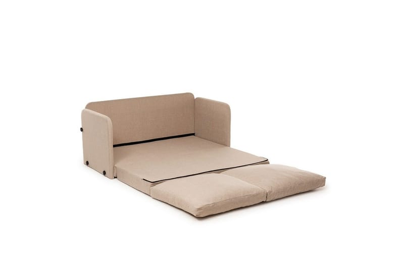 2-sits bäddsoffa Rubby (128 x 70 x 66 cm) Beige - Beige - Möbler - Vardagsrum - Bäddsoffor