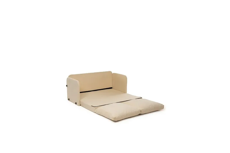 2-sits bäddsoffa Rubby (128 x 70 x 66 cm) Grädde - Grädde - Möbler - Vardagsrum - Bäddsoffor