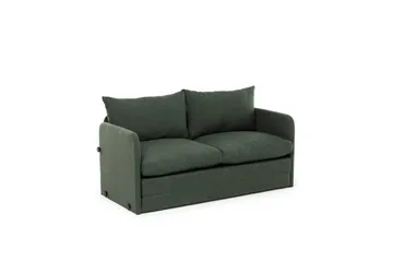 2-sits bäddsoffa Rubby (128 x 70 x 66 cm) Grön