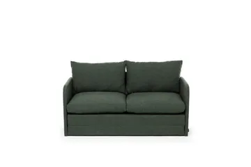 2-sits bäddsoffa Rubby (128 x 70 x 66 cm) Grön - Grön - Möbler - Vardagsrum - Bäddsoffor