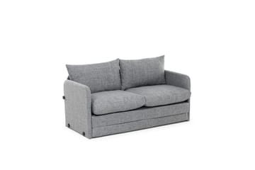 2-sits bäddsoffa Rubby (128 x 70 x 66 cm) Ljusgrå